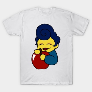 cute wally darling eat apple T-Shirt